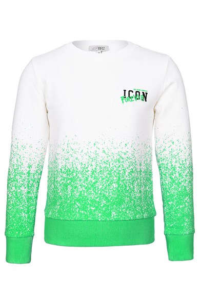 BRZ Kids Kız Çocuk Baskılı Sweashirt