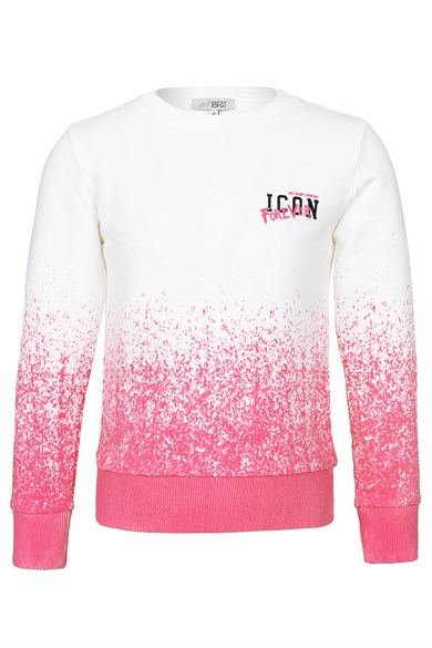 BRZ Kids Kız Çocuk Baskılı Sweashirt