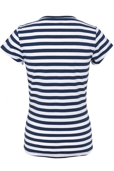 BRZ Kids Kız Çocuk Çizgili T-shirt