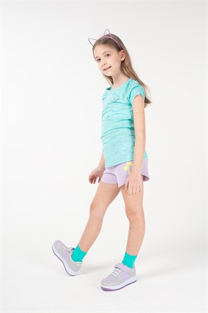 BRZ Kids Kız Çocuk Kısa Kollu T-shirt