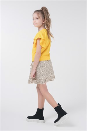 BRZ Kids Kız Çocuk Kısa Kollu T-shirt