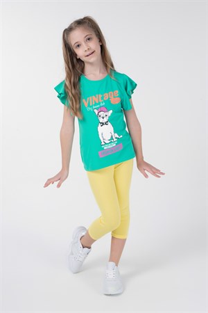 BRZ Kids Kız Çocuk Kısa Kollu T-shirt