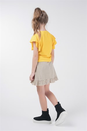 BRZ Kids Kız Çocuk Kısa Kollu T-shirt