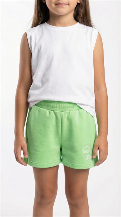 BRZ Kids Kız Çocuk Su Yeşili Şort
