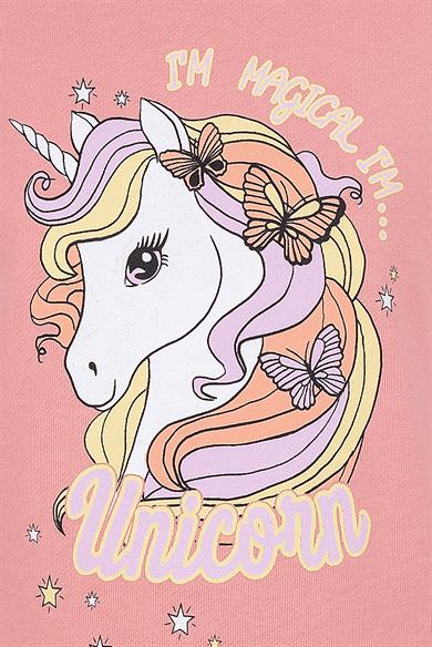 BRZ Kids Kız Çocuk Unicorn Baskılı Eşofman Takım