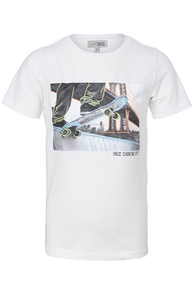 BRZ Kids Skate Baskılı Erkek Çocuk T-shirt