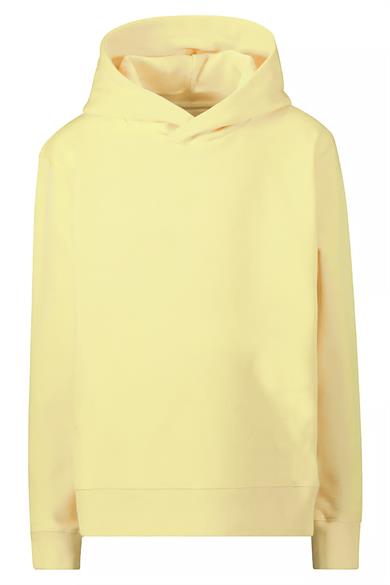 BRZ Kids Unisex Çocuk Basic Hoodie Limon Sarısı