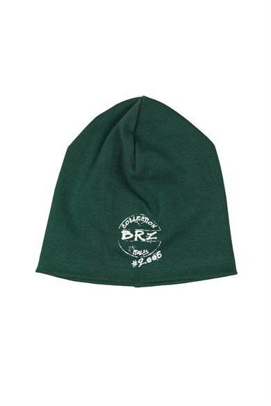 BRZ Kids Unisex Çocuk Bere Koyu Yeşil