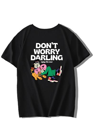 BRZ Kids Unisex Çocuk Dont Worry T-shirt