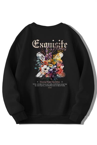 BRZ Kids Unisex Çocuk Exquisite Blooms Sweatshirt