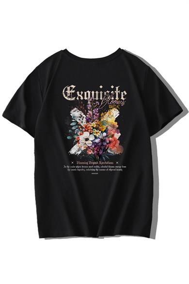 BRZ Kids Unisex Çocuk Exquisite Blooms T-shirt
