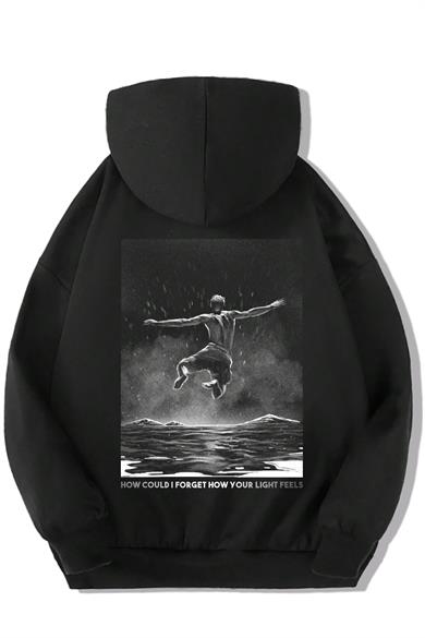 BRZ Kids Unisex Çocuk Ice Bathing Hoodie