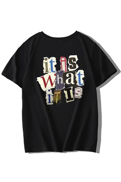 BRZ Kids Unisex Çocuk It Is What It Is T-shirt