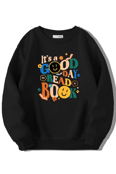 BRZ Kids Unisex Çocuk Its a Good Day Sweatshirt