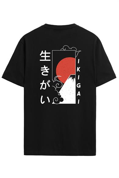 BRZ Kids Unisex Çocuk Japanese Ikigai T-shirt