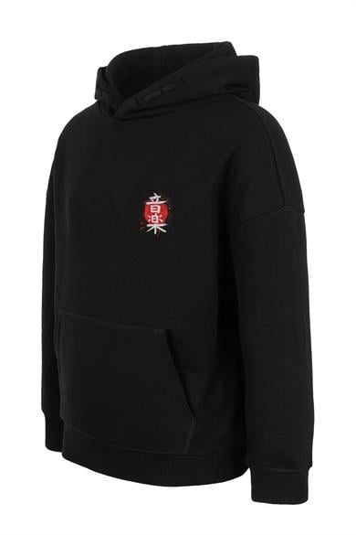 BRZ Kids Unisex Çocuk Kanji Hoodie