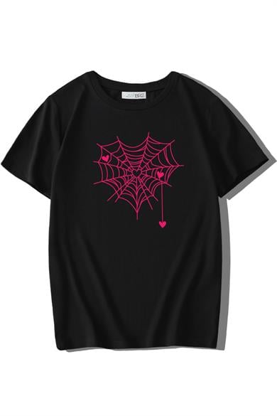 BRZ Kids Unisex Çocuk Love Spider T-shirt