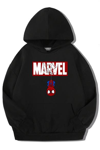 BRZ Kids Unisex Çocuk Marvel Cute Spiderman Hoodie