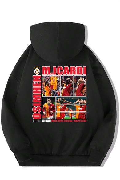 BRZ Kids Unisex Çocuk Victor James & Mauro Hoodie