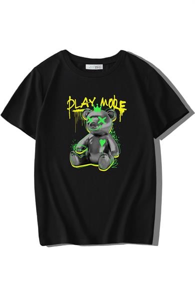 BRZ Kids Unisex Çocuk Play More T-shirt