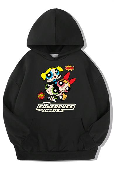 BRZ Kids Unisex Çocuk Powerpuff Girls Hoodie