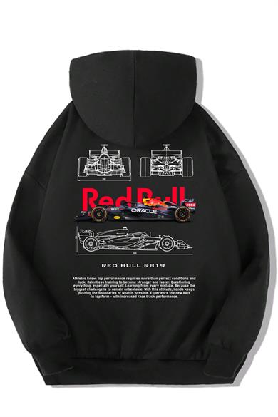BRZ Kids Unisex Çocuk Redbull Rb19 Hoodie