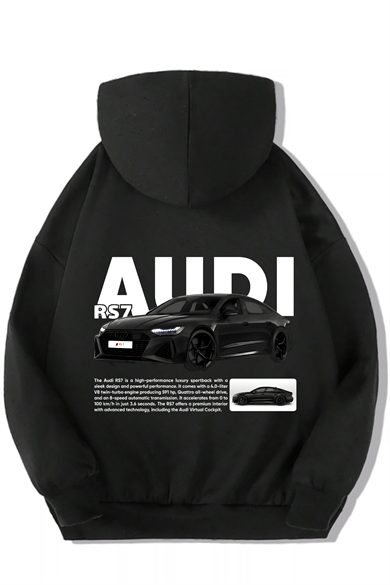 BRZ Kids Unisex Çocuk RS7 Audi Hoodie