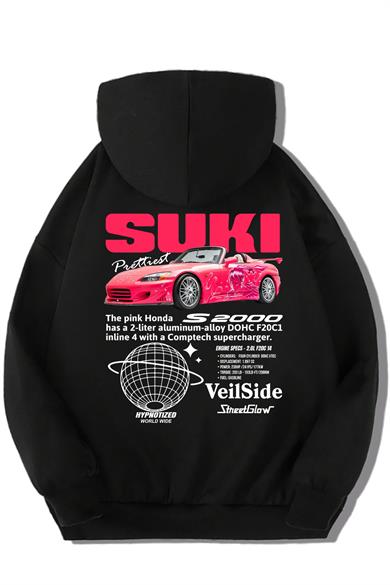 BRZ Kids Unisex Çocuk Şimşek Fast and Furious Suki Hoodie