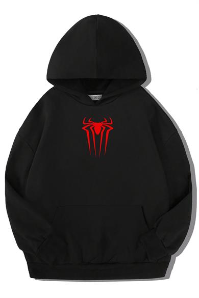 BRZ Kids Unisex Çocuk Spider-Boy Hoodie