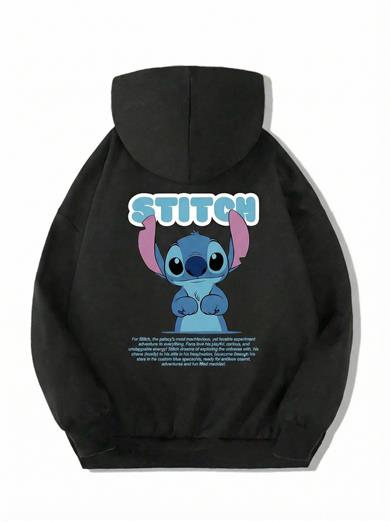 BRZ Kids Unisex Çocuk Stitch Hoodie 