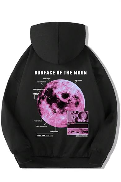BRZ Kids Unisex Çocuk Surface On The Moon Hoodie