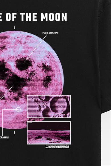 BRZ Kids Unisex Çocuk Surface On The Moon T-shirt