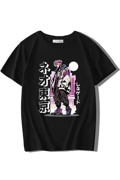 BRZ Kids Unisex Çocuk Tokyo City vs Man T-shirt