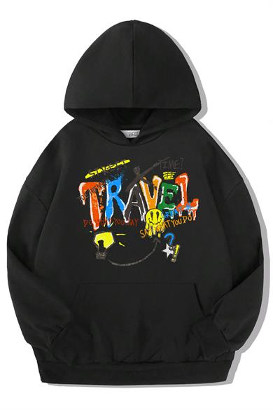 BRZ Kids Unisex Çocuk Travel Hoodie