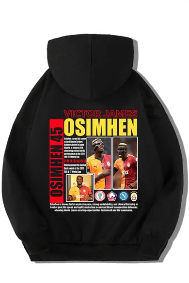 BRZ Kids Unisex Çocuk Victor James Osimhen45 Hoodie