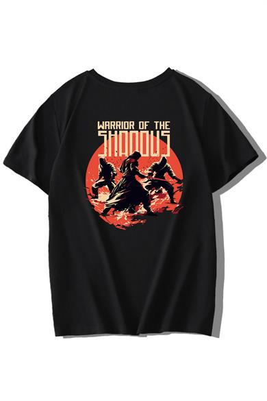 BRZ Kids Unisex Çocuk Warrior of the Shadows T-shirt