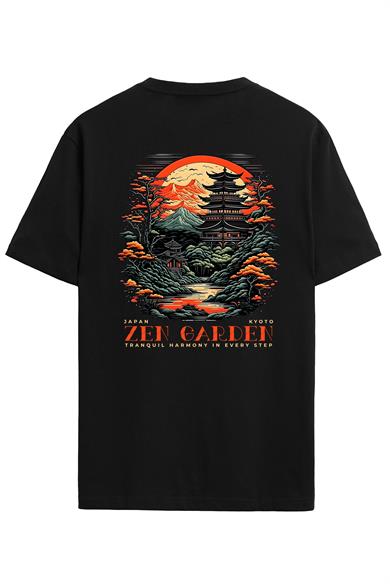 BRZ Kids Unisex Çocuk Zen Garden T-shirt