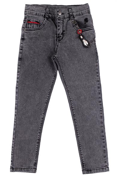BRZ Kids Zincir Detaylı Çocuk Kot Pantolon