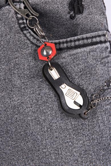 BRZ Kids Zincir Detaylı Çocuk Kot Pantolon