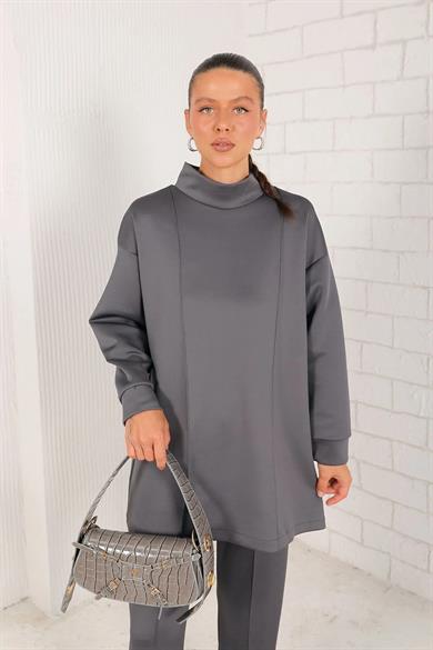 Melike Tatar Antrasit Basic Scuba Takım