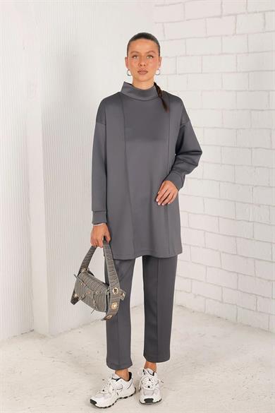 Melike Tatar Antrasit Basic Scuba Takım