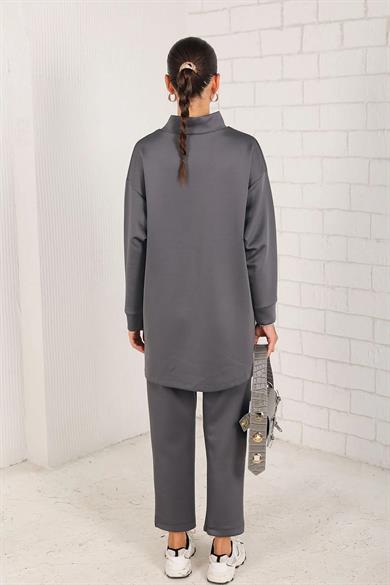 Melike Tatar Antrasit Basic Scuba Takım