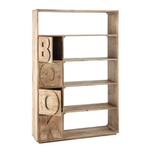 Book Ahşap Kitaplık