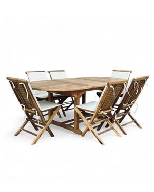 Argon Teak Masa Sandalye Seti