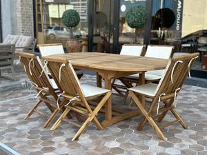 Argon Teak Masa Sandalye Seti