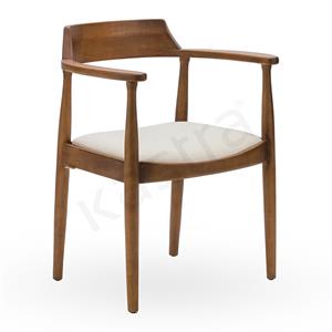 Artemis Kollu Ahşap Sandalye