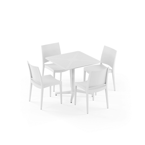 Balkon Takımı (Moon Katlanır Masa 80X80 cm + Specto Sandalye)