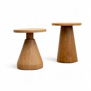 Capsa Ahşap Yan Sehpa