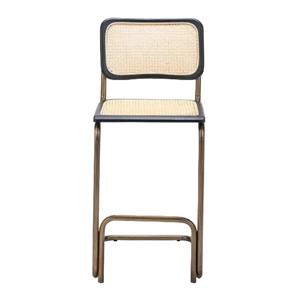 Cesca Antik Hazeran Bar Sandalyesi - Siyah