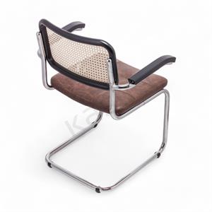 Cesca Minderli Kollu Sandalye - Siyah